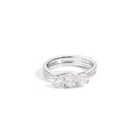 Anello Recarlo Donna Isabella in Oro bianco Diamante 0.69 Ct R61TY001/B070-14 - R61TY001/B070-14